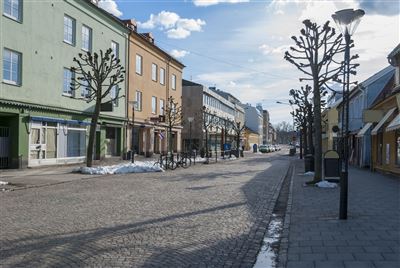 Vänersborg im Winter